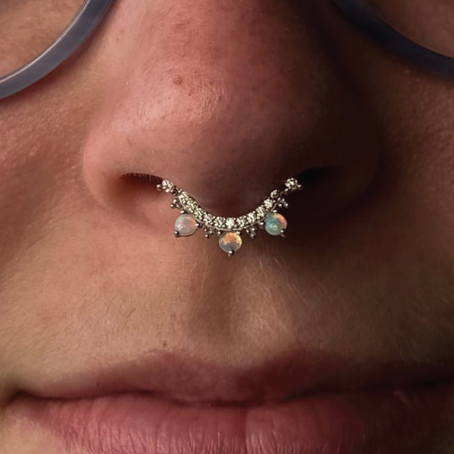 Shop by Piercing Septum Jewelry 14k Gold Clickers and Seam