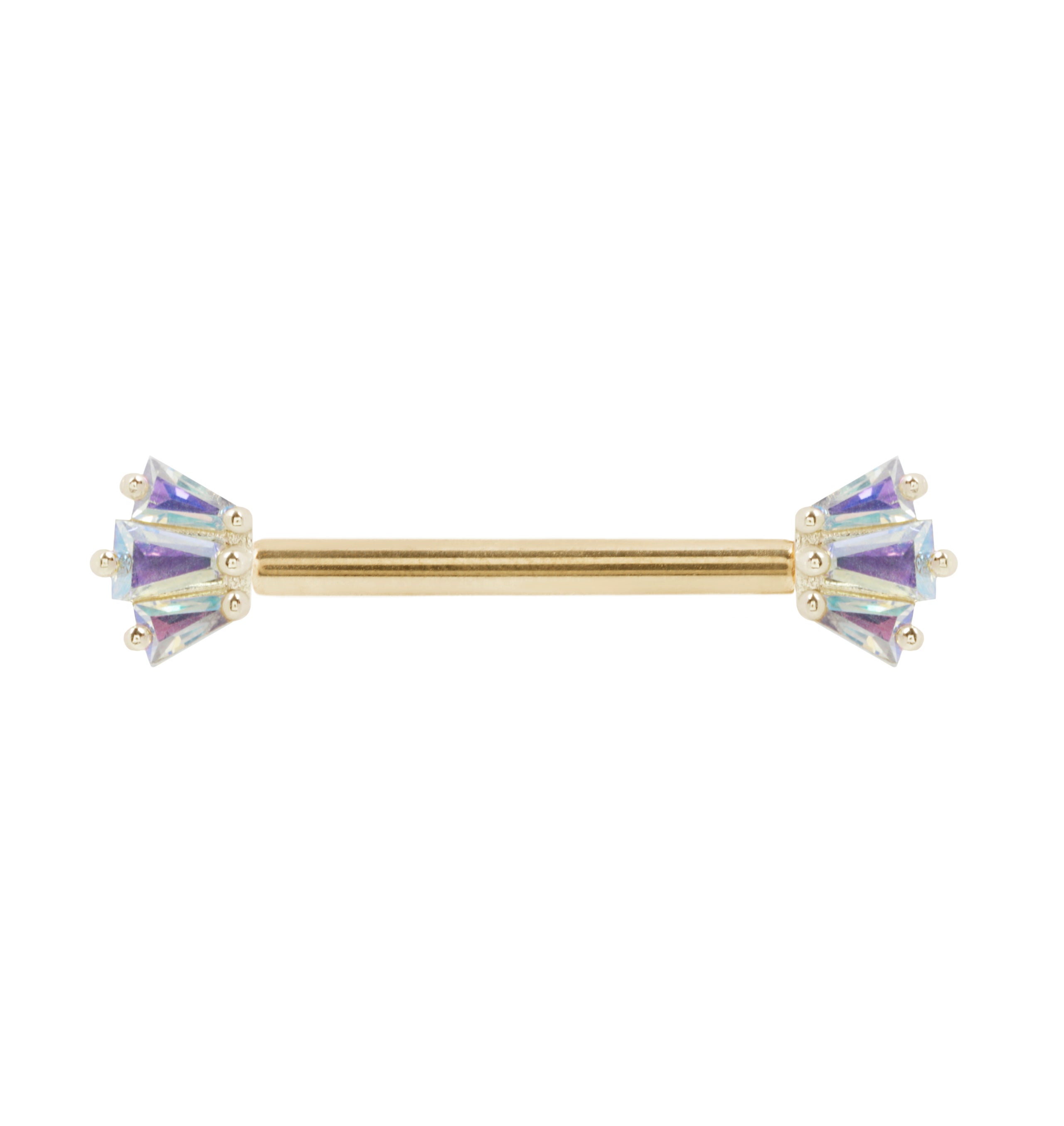 Buddha Jewelry Press Fit Forward Facing Gemma Trois Mercury Mist