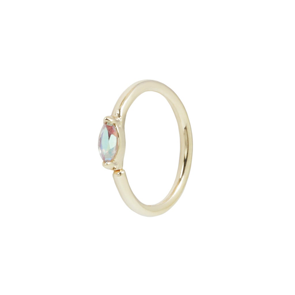 Mercury mist clearance topaz ring